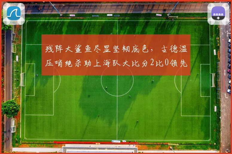 残阵大鲨鱼尽显坚韧底色，古德温压哨绝杀助上海队大比分2比0领先